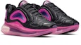 Shop (Kanak-Kanak) Nike Air Max 720 'Hitam Laser Fuchsia' AQ3196-007