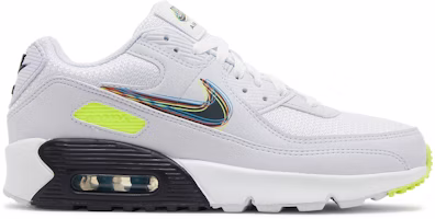 (Grade School) Nike Air Max 90 3D Swoosh Grey DV3480-100 (Grade School) Nike Air Max 90 3D Swoosh Grey DV3480-100