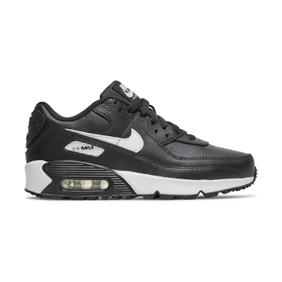 (GS) Nike Air Max 90 'Black White'