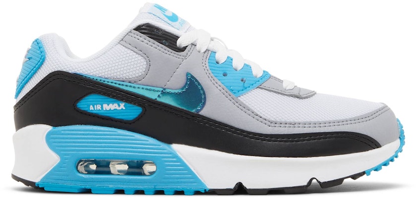 (Grade School) Nike Air Max 90 'Blue Lightning Metallic' FD0678-100 Buy (Grade School) Nike Air Max 90 'Blue Lightning Metallic' FD0678-100