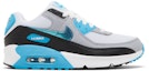 Buy (Sekolah Rendah) Nike Air Max 90 'Biru Kilat Metalik' FD0678-100