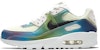 (Sekolah Rendah) Nike Air Max 90 'Bubble Pack Putih' CT9631-100