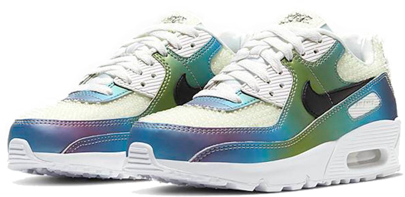 (青少年版)Nike Air Max 90 '泡泡包裝 白色' CT9631-100 Lookbook (青少年版)Nike Air Max 90 '泡泡包裝 白色' CT9631-100