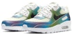 (Sekolah Rendah) Nike Air Max 90 'Bubble Pack Putih' CT9631-100