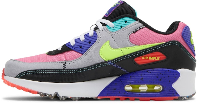 (小童款) 耐克 Air Max 90 'Exeter 版 - 霓虹' DJ5973-600 Lookbook (小童款) 耐克 Air Max 90 'Exeter 版 - 霓虹' DJ5973-600