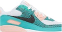 Order (Sekolah Rendah) Nike Air Max 90 'Kulit Ular Hijau' DR8926-300