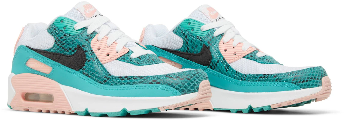 (Sekolah Rendah) Nike Air Max 90 'Kulit Ular Hijau' DR8926-300 Cheap (Sekolah Rendah) Nike Air Max 90 'Kulit Ular Hijau' DR8926-300