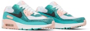 Cheap (Sekolah Rendah) Nike Air Max 90 'Kulit Ular Hijau' DR8926-300