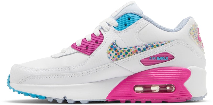 (Grade School) Nike Air Max 90 'Polka Dots' DV1843-100 Lookbook (Grade School) Nike Air Max 90 'Polka Dots' DV1843-100