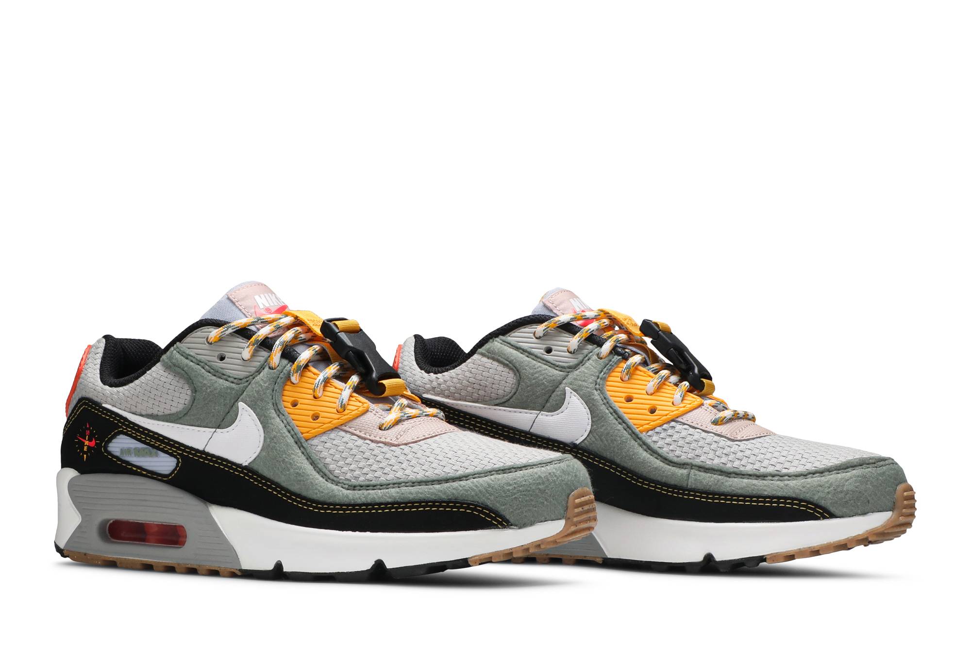Cheap (Kanak-Kanak) Nike Air Max 90 'Swoosh Compass' DC2529-300
