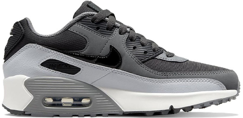 (大童款) 耐克 Air Max 90 皮革 '烟煤深灰色' CD6864-015 Order (大童款) 耐克 Air Max 90 皮革 '烟煤深灰色' CD6864-015