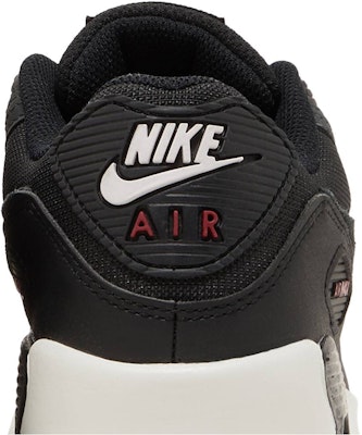 GS ナイキ エア マックス 90 レザー "アンスラサイト/チームレッド" CD6864-022 Sizing GS ナイキ エア マックス 90 レザー "アンスラサイト/チームレッド" CD6864-022