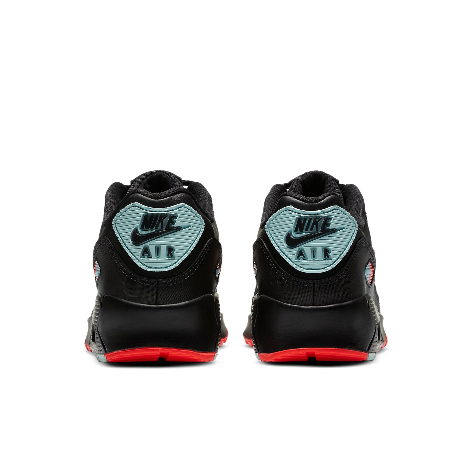Shop Nike Air Max 90 Leer ''Zwart Crimson Glacier Ice'' (Kinderen) CZ8144-001