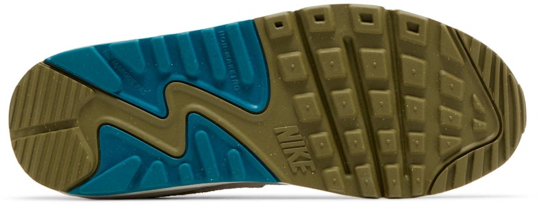 (小童) 耐克 Air Max 90 皮革 '亮松绿色 几乎电光' CD6864-124 Shop (小童) 耐克 Air Max 90 皮革 '亮松绿色 几乎电光' CD6864-124