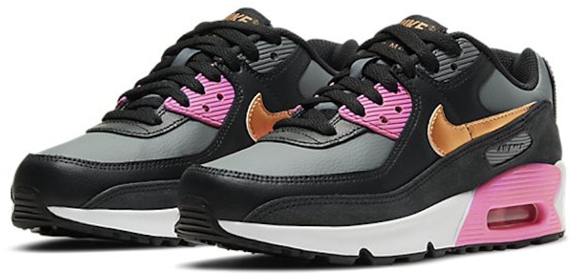 (Escolar) Nike Air Max 90 Leather 'Gris Cobre Rosa' CD6864-025 Lookbook (Escolar) Nike Air Max 90 Leather 'Gris Cobre Rosa' CD6864-025