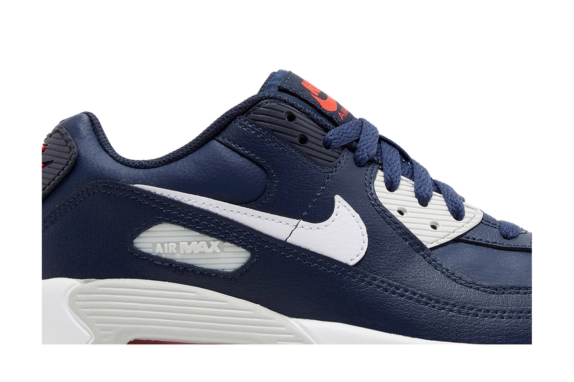 Order (大童款) Nike Air Max 90 皮革 '深藍賽道紅' DV3607-400