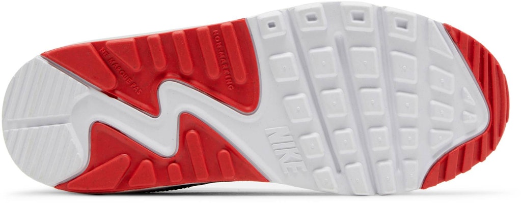 (초등학생) 나이키 에어맥스 90 가죽 '옵시디언 트랙 레드' DV3607-400 Shop (초등학생) 나이키 에어맥스 90 가죽 '옵시디언 트랙 레드' DV3607-400