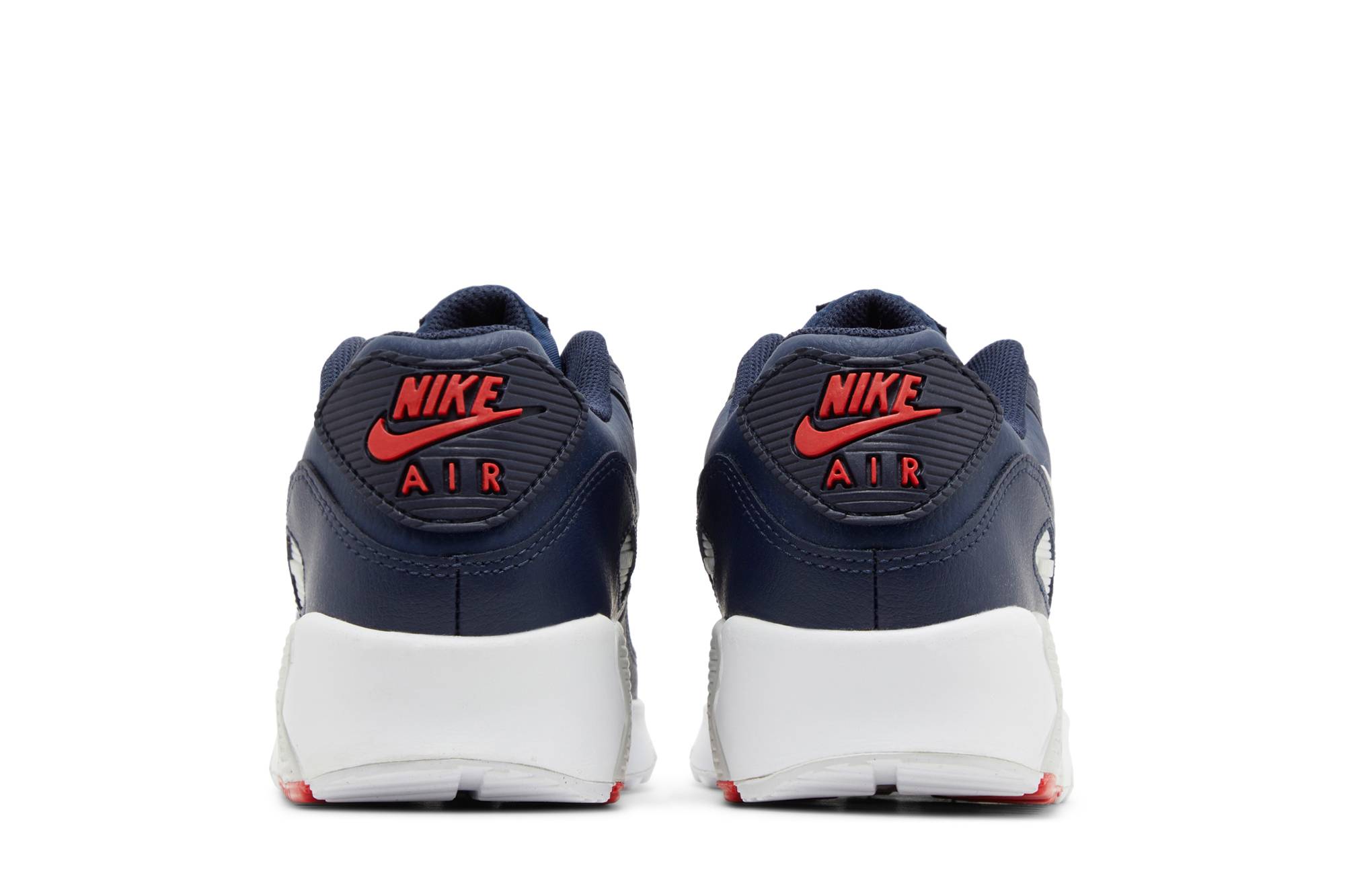 Details for (大童款) Nike Air Max 90 皮革 '深藍賽道紅' DV3607-400