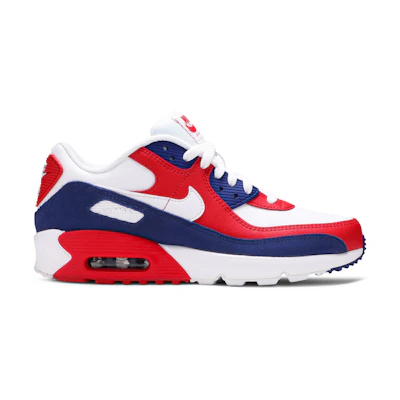 (GS) Nike Air Max 90 Leather 'USA'