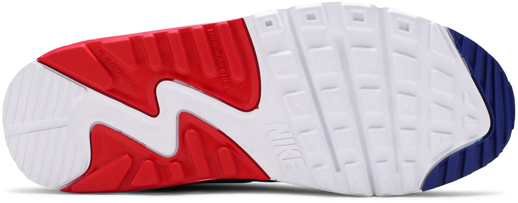 (大童款) Nike Air Max 90 皮革 '美国' DA9022-100 Shop (大童款) Nike Air Max 90 皮革 '美国' DA9022-100