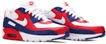 Cheap (大童款) Nike Air Max 90 皮革 '美国' DA9022-100