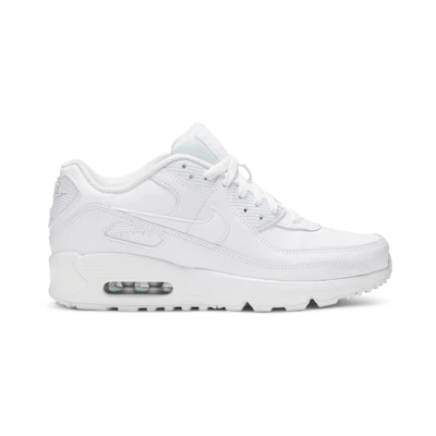(GS) Nike Air Max 90 Leather 'White'