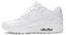 (Kanak-Kanak) Nike Air Max 90 Kulit 'Putih' CD6864-100