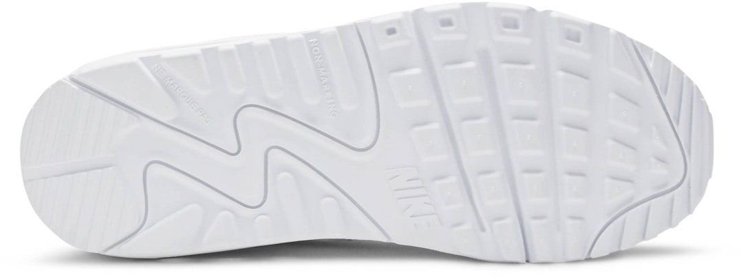 (Grade School) Nike Air Max 90 Leather 'White' CD6864-100 Shop (Grade School) Nike Air Max 90 Leather 'White' CD6864-100