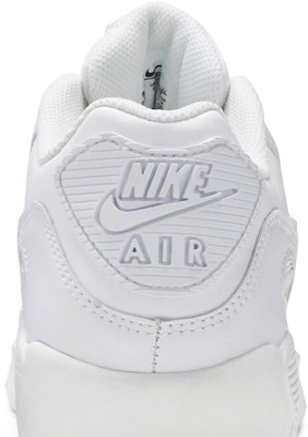 (Grade School) Nike Air Max 90 Leather 'White' CD6864-100 Sizing (Grade School) Nike Air Max 90 Leather 'White' CD6864-100