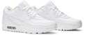(Kanak-Kanak) Nike Air Max 90 Kulit 'Putih' CD6864-100