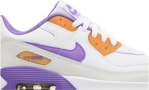 (Nilai Sekolah) Nike Air Max 90 Kulit 'Putih Anggur Aksi' DV3607-103 Order (Nilai Sekolah) Nike Air Max 90 Kulit 'Putih Anggur Aksi' DV3607-103