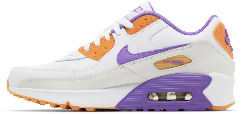 (大童) 耐克Air Max 90皮革版 '白紫葡萄' DV3607-103 Lookbook (大童) 耐克Air Max 90皮革版 '白紫葡萄' DV3607-103