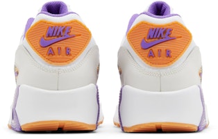 (Kanak-Kanak) Nike Air Max 90 Kulit 'Putih Action Grape' DV3607-103 Details for (Kanak-Kanak) Nike Air Max 90 Kulit 'Putih Action Grape' DV3607-103
