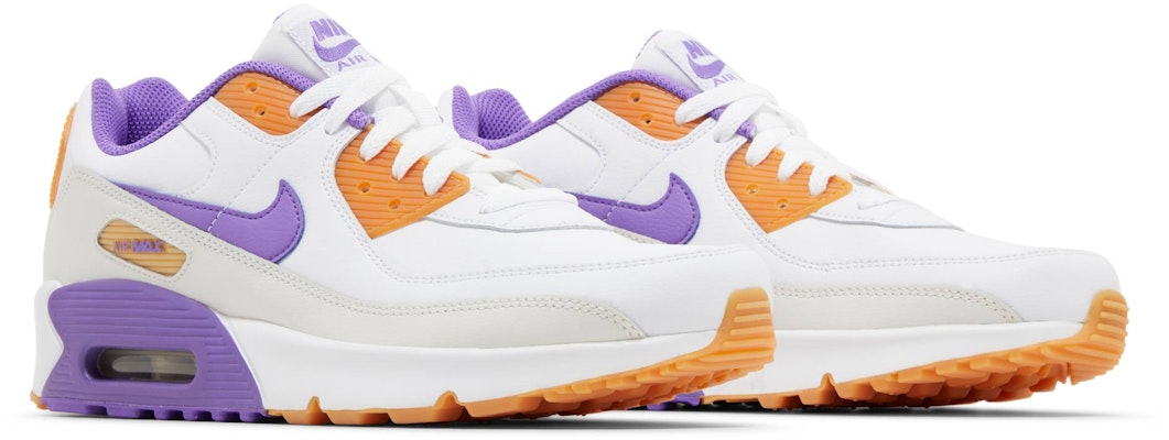 (大童) 耐克Air Max 90皮革版 '白紫葡萄' DV3607-103 Cheap (大童) 耐克Air Max 90皮革版 '白紫葡萄' DV3607-103