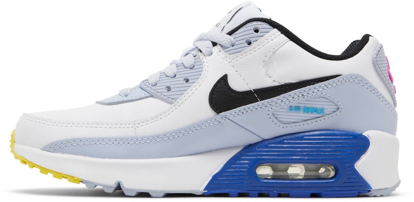 (Grade School) Nike Air Max 90 Leather 'White Blue Whisper' DV3607-101 Lookbook (Grade School) Nike Air Max 90 Leather 'White Blue Whisper' DV3607-101