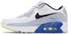 (Kanak-kanak) Nike Air Max 90 Kulit 'Putih Biru Whisper' DV3607-101