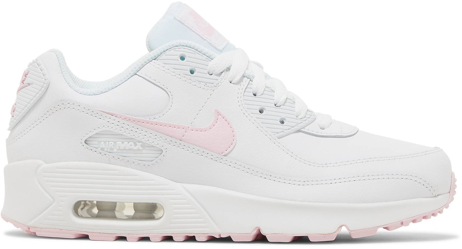 nike-air-max-90-leather-white-pink-foam-gs
