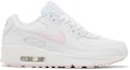 Buy (Kanak-Kanak) Nike Air Max 90 Kulit 'Putih Pink Foam' CD6864-121