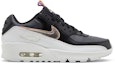 Buy (Kanak-Kanak) Nike Air Max 90 Kulit SE 'Off Noir Metallic Pewter' DJ0414-001