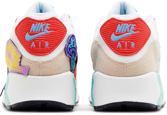 (Grade School) Nike Air Max 90 Leather SE 'Patches' DZ2888-100 Details for (Grade School) Nike Air Max 90 Leather SE 'Patches' DZ2888-100