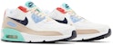(Sekolah Rendah) Nike Air Max 90 Kulit SE 'Patches' DZ2888-100