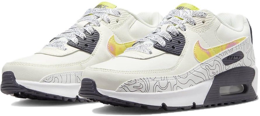 나이키 에어 맥스 90 SE '지구를 지켜줘' (초등학생용) DX1814-100 Lookbook 나이키 에어 맥스 90 SE '지구를 지켜줘' (초등학생용) DX1814-100