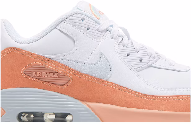 (Kanak-Kanak) Nike Air Max 90 Kulit SE 'Putih Light Madder Root' DM0956-100 Order (Kanak-Kanak) Nike Air Max 90 Kulit SE 'Putih Light Madder Root' DM0956-100