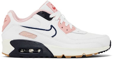 (Grade School) Nike Air Max 90 Leather SE 'White Pink Glaze' DB0472-100 (Grade School) Nike Air Max 90 Leather SE 'White Pink Glaze' DB0472-100