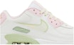 Order (Kanak-Kanak) Nike Air Max 90 Leather SE 'Putih Pink Foam Honeydew' DQ0276-100