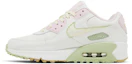 Lookbook (Enfant) Nike Air Max 90 Cuir SE ''Blanc Rose Mousse Honeydew'' DQ0276-100