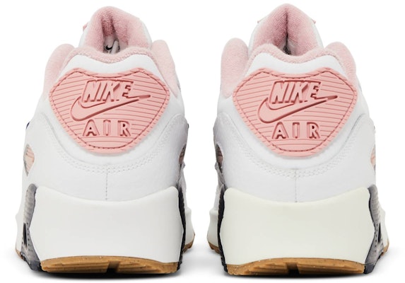 나이키 에어맥스 90 레더 SE '화이트 핑크 글레이즈' (초등학생) DB0472-100 Details for 나이키 에어맥스 90 레더 SE '화이트 핑크 글레이즈' (초등학생) DB0472-100