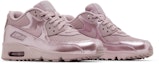 Cheap 나이키 에어맥스 90 SE 가죽 '엘리멘탈 로즈' (초등학생) 859633-600