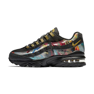 (GS) Nike Air Max 95 'Black Metallic Gold'