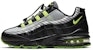 (Kanak-Kanak) Nike Air Max 95 HZ 'Hitam Volt' BQ4747-001